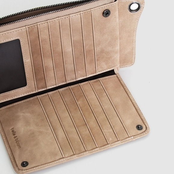 Belle and Bloom Handbags - Penelope Leather Wallet by Belle and Bloom